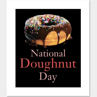 National doughnut day Posters and Art